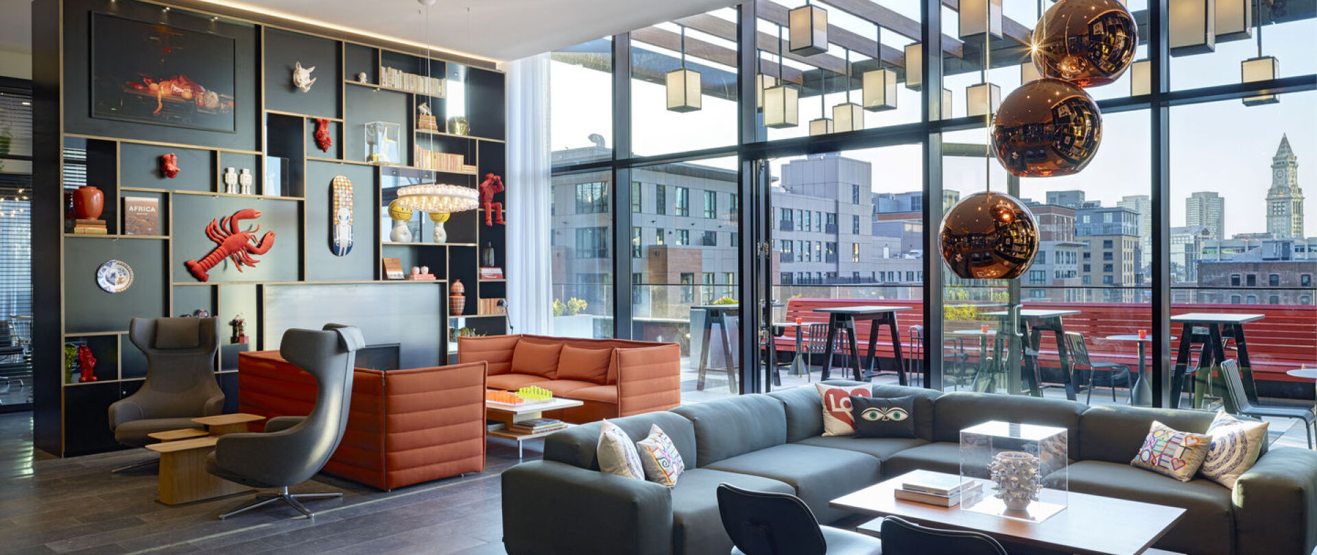 Vitra Citizen M Hotel Designeinrichtung für Wohnen und Büros