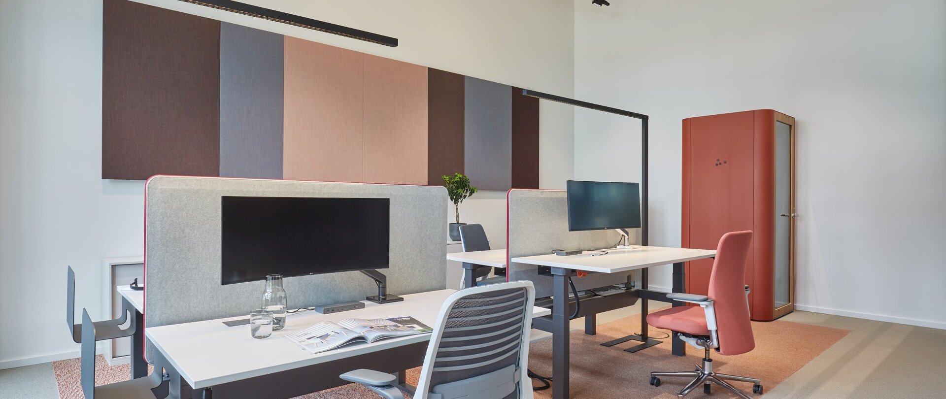 S+W SchauWerkRaum mit Möbeln von Steelcase